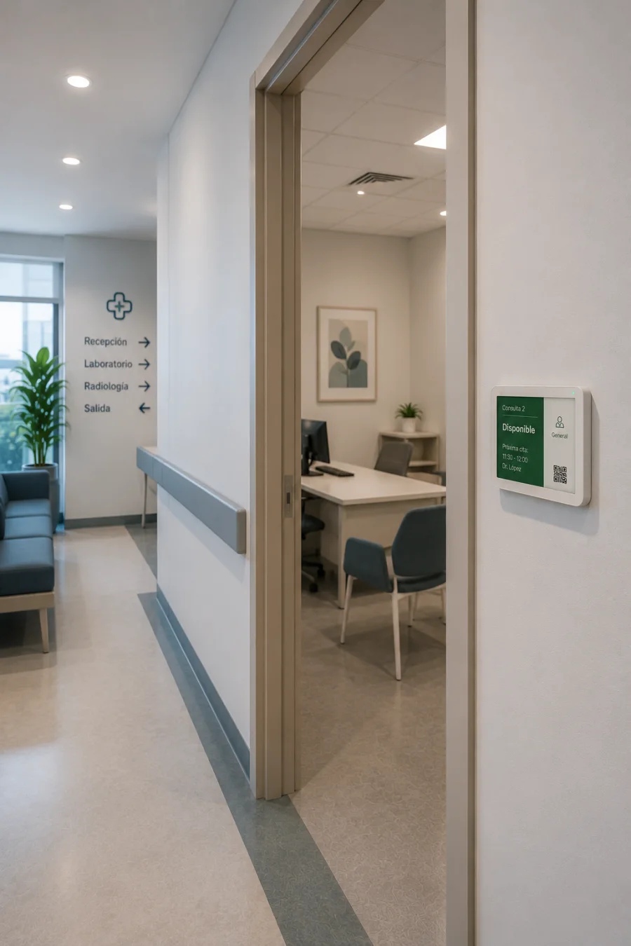 qSpaces en hospitales y clínicas